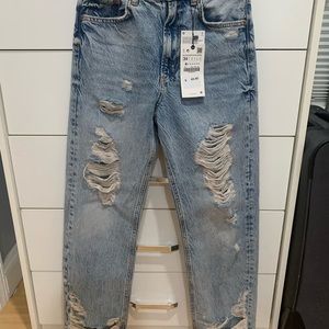 Zara mom jeans